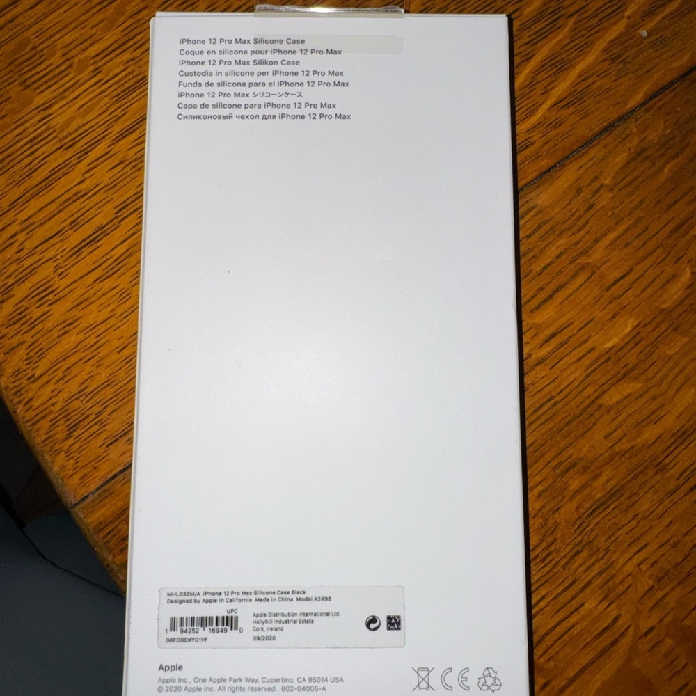 Apple iPhone 12 Pro Max Silicone Case - Dark Gray - Picture 2 of 4